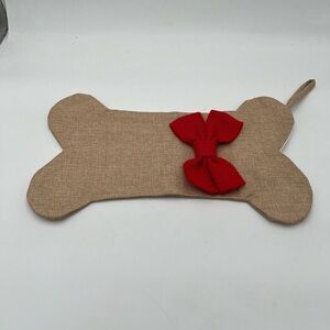 Bones Christmas Stocking - Vintage Plaid Decor